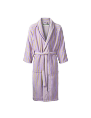 Naram Bademantel, Lilac & Neon Yellow von Bongusta