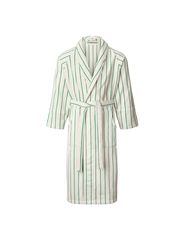 Naram Bademantel, Pure White & Grass von Bongusta