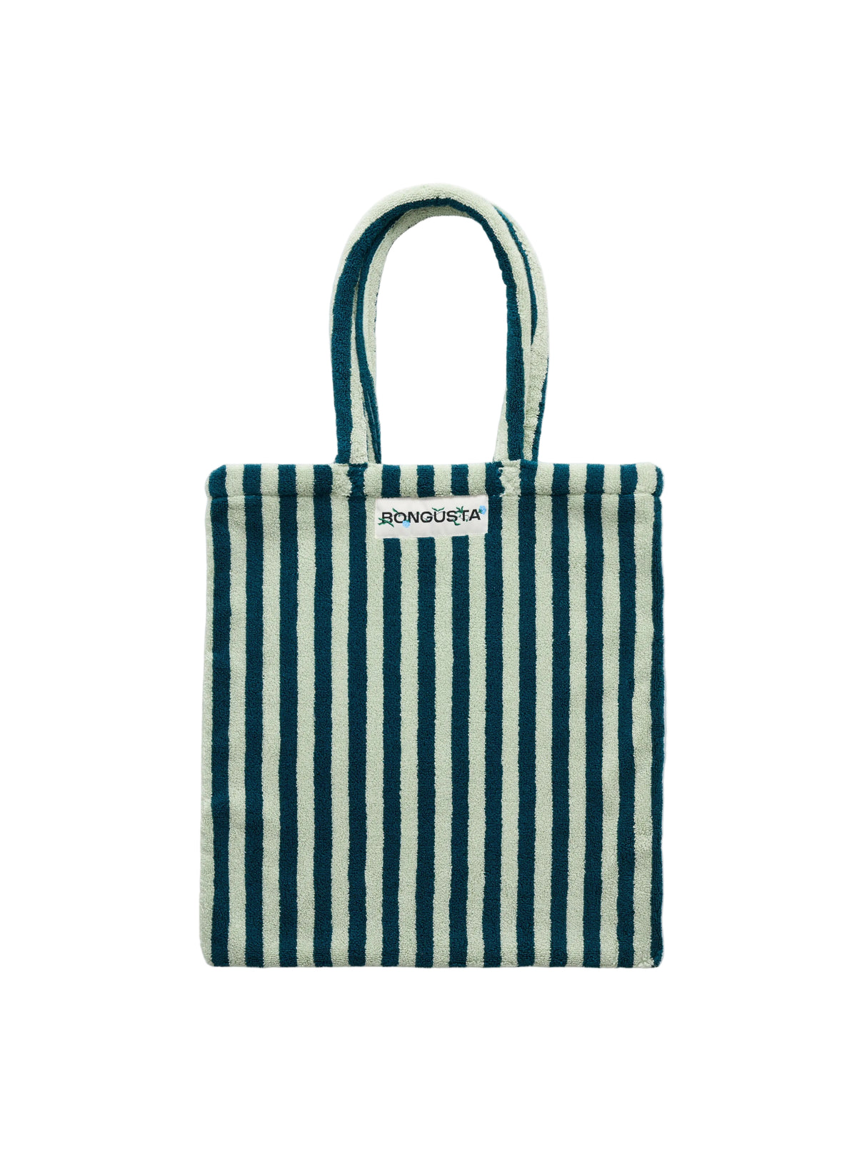 Naram Totebag von Bongusta - Sea Foam & Deep Teal - Jacobsen Plus