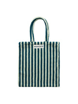 Naram Totebag von Bongusta - Sea Foam & Deep Teal - Jacobsen Plus