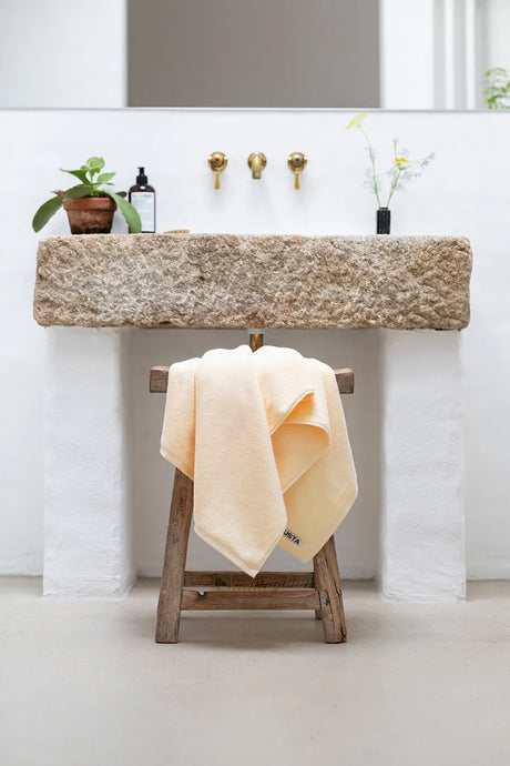 Naram towel - Vanilla von Bongusta - 50 x 80 cm - Jacobsen Plus