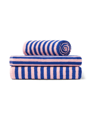 Naram Towel - Dazzling blue & Rose von Bongusta