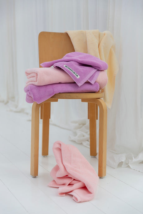 Naram towel - Soft Fuchsia von Bongusta - 50 x 80 cm - Jacobsen Plus