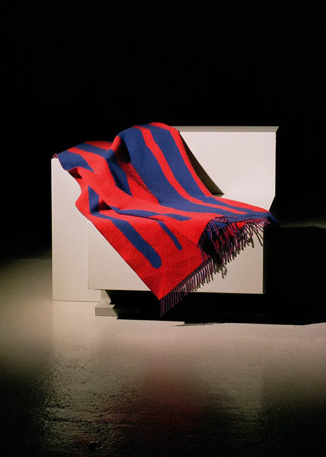 Brush Plaid, blau/rot von raawii - 2 - Jacobsen Plus
