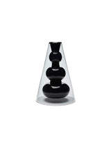 Bump Vase Cone Black von Tom Dixon - 1 - Jacobsen Plus