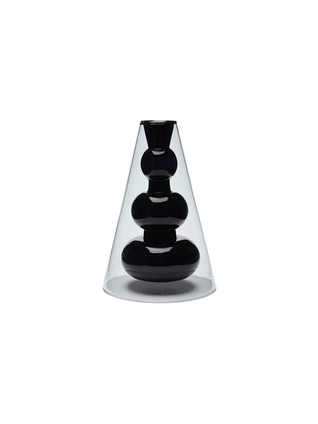 Bump Vase Cone Black fra Tom Dixon - 1 - Jacobsen Plus