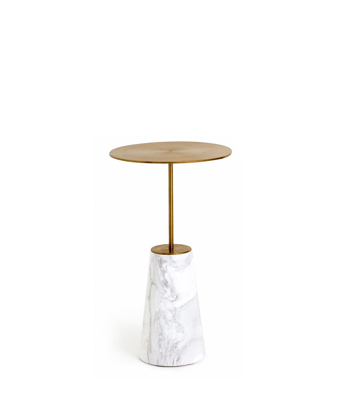 Bund sidebord Ø33 cm, marmor fra Stellar Works - 1 - Jacobsen Plus