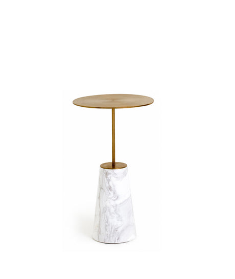 Bund Beistelltisch Ø33 cm, Marmor von Stellar Works - 1 - Jacobsen Plus