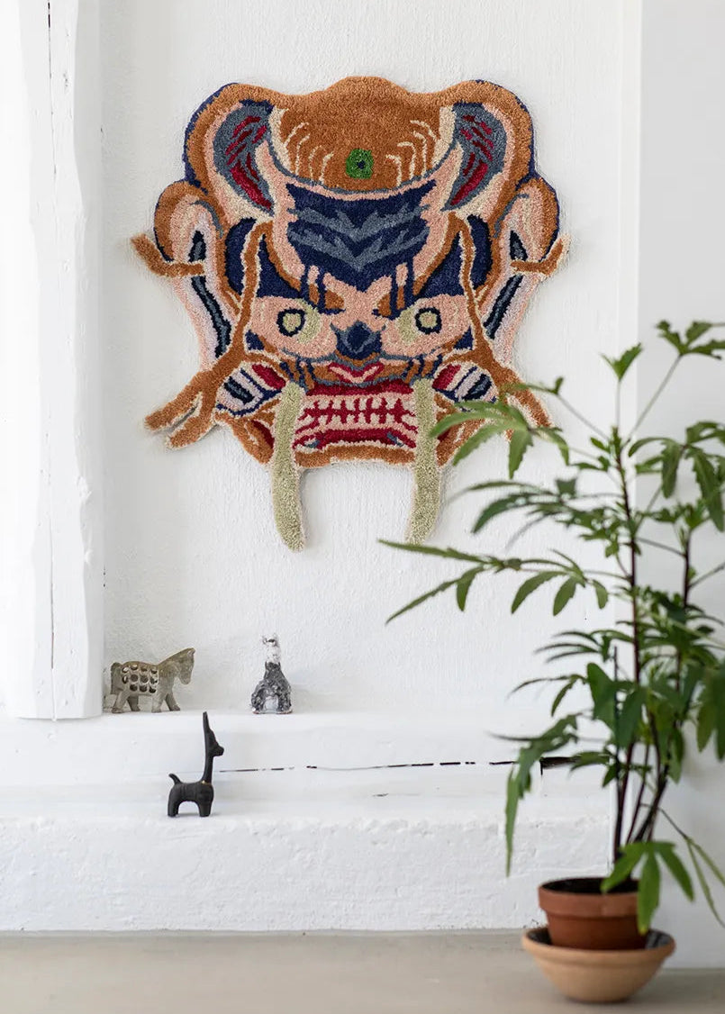 Burma Dragon Face Rug fra Bongusta - 2 - Jacobsen Plus