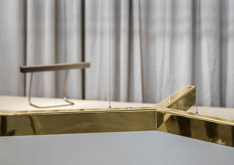 Y Model Pendelleuchte von Anour - Brüniert Messing - Jacobsen Plus