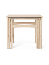 CH004 Nesting Tables fra Carl Hansen & Søn - Eg sæbe - Jacobsen Plus
