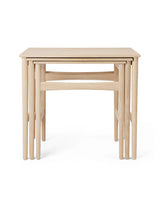 CH004 Nesting Tables fra Carl Hansen & Søn - Eg hvidolie - Jacobsen Plus