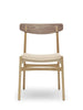 CH23 Spisestuhl, Eiche/Walnuss Öl von Hans J. Wegner