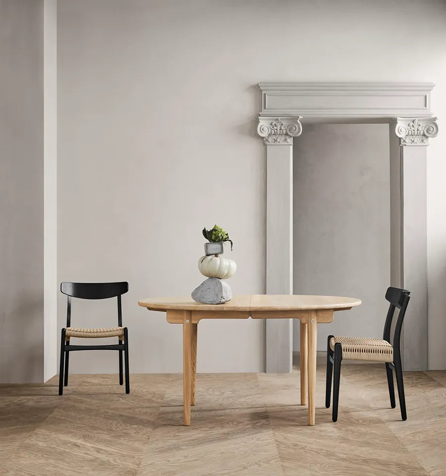 Tillægsplade til CH338/CH339 borde af Hans J. Wegner
