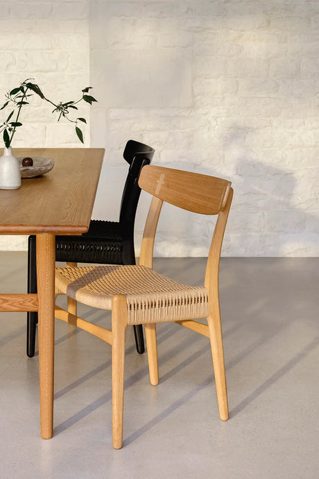 CH23 Esszimmerstuhl, Eiche Öl von Hans J. Wegner - 3 - Jacobsen Plus