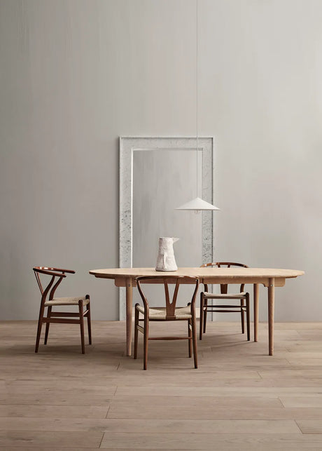 Zusatzplatte für CH338/CH339 Tische von Hans J. Wegner - MDF / Schwarz - Jacobsen Plus
