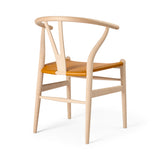 Y-stol CH24P, Bøg sæbe med Loke 7050 læder af Hans J. Wegner - 2 - Jacobsen Plus