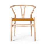 Y-stol CH24P, Bøg sæbe med Loke 7050 læder af Hans J. Wegner - 1 - Jacobsen Plus