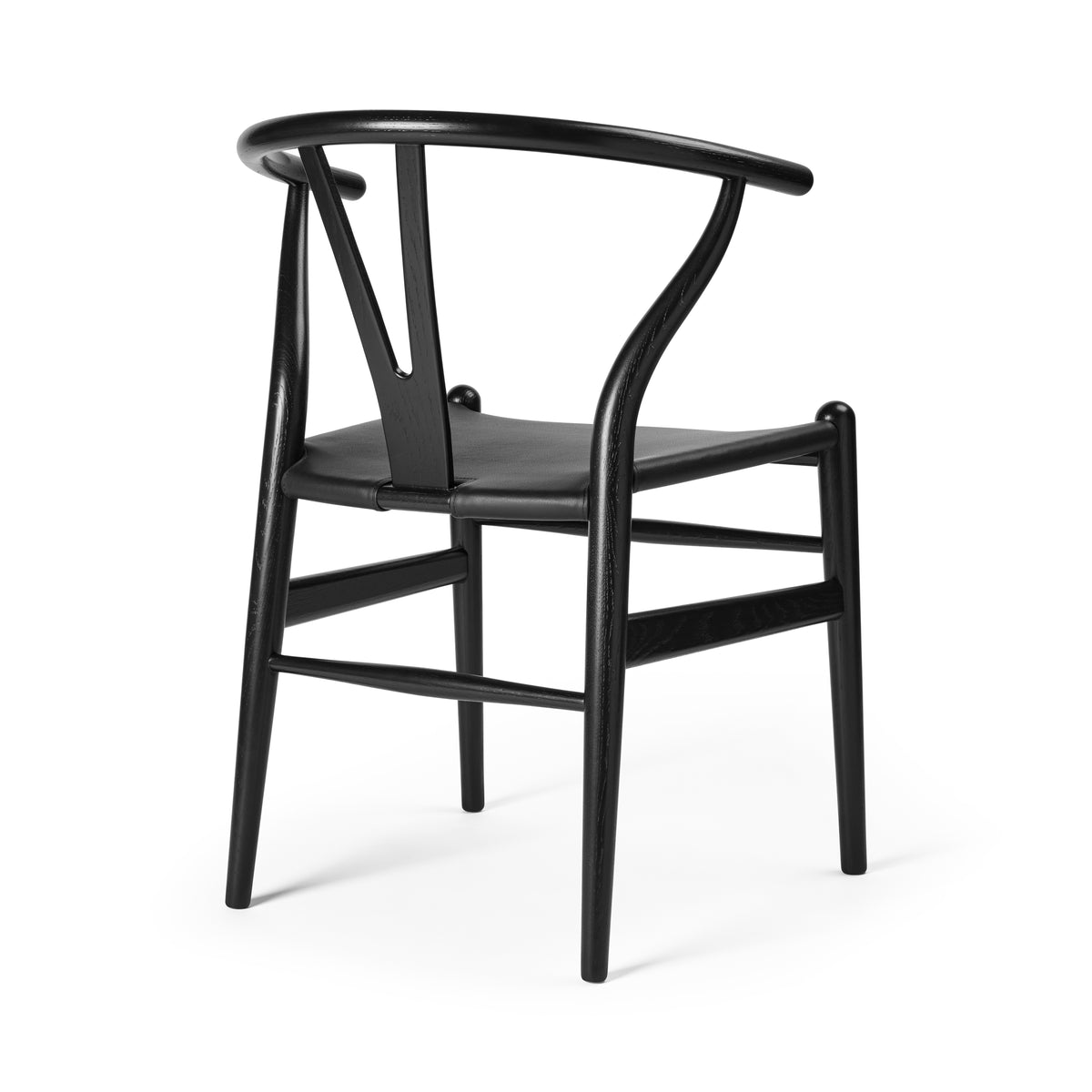 Y-stol CH24P, Sort eg med Thor 301 læder af Hans J. Wegner - 9 - Jacobsen Plus