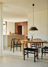 Y-stol CH24P, Sort eg med Thor 301 læder af Hans J. Wegner - 2 - Jacobsen Plus