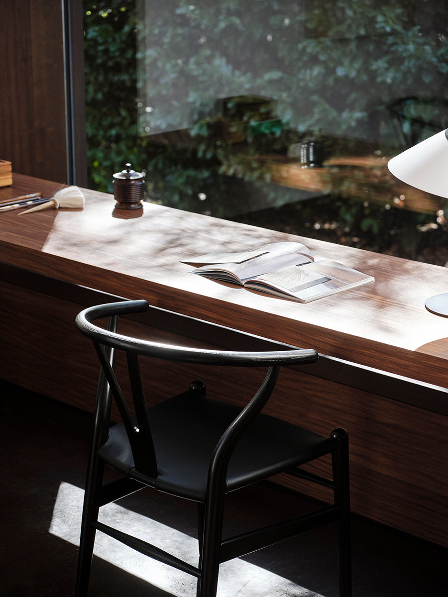 Y-stol CH24P, Sort eg med Thor 301 læder af Hans J. Wegner - 6 - Jacobsen Plus