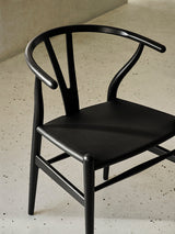 Y-stol CH24P, Sort eg med Thor 301 læder af Hans J. Wegner - 5 - Jacobsen Plus