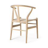 Y-stol CH24P, Eg sæbe med Terra 20364 læder af Hans J. Wegner - 2 - Jacobsen Plus