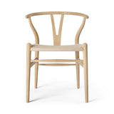 Y-stol CH24P, Eg sæbe med Terra 20364 læder af Hans J. Wegner - 1 - Jacobsen Plus