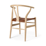Y-stol CH24P, Eg sæbe med Loke 7060 læder af Hans J. Wegner - 4 - Jacobsen Plus