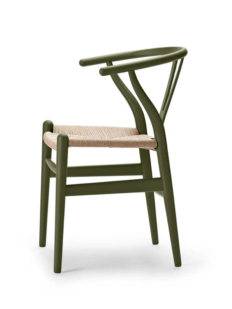 Wishbone Chair CH24 Soft Olive Green von Hans J. Wegner - 3 - Jacobsen Plus
