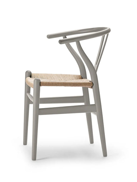 Wishbone Chair CH24 Soft Silver Grey von Hans J. Wegner - 3 - Jacobsen Plus