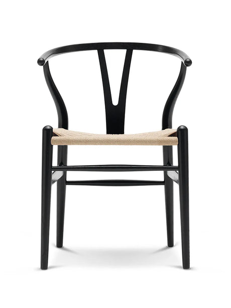 Wishbone Chair CH24, Schwarz Eiche von Hans J. Wegner - 1 - Jacobsen Plus