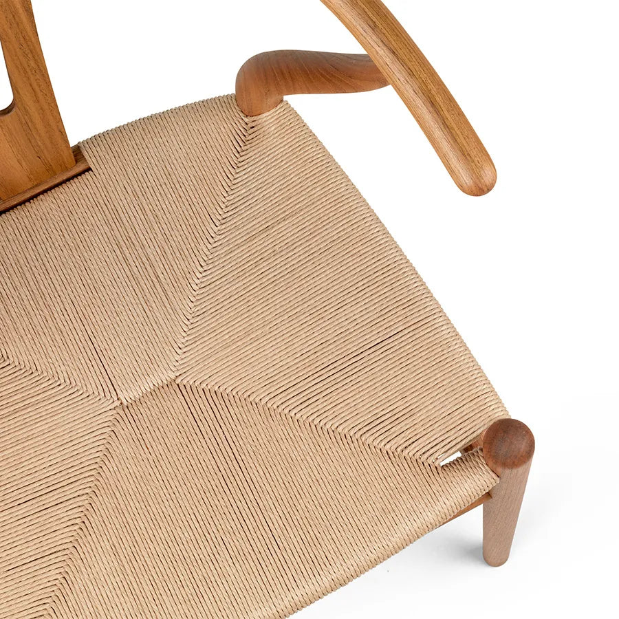 Wishbone Chair CH24, Teak Öl von Hans J. Wegner