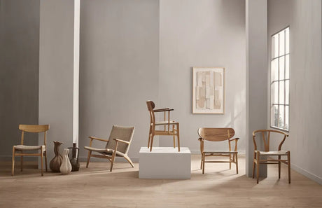 CH25 Lounge-Sessel, Eiche, Oli von Hans J. Wegner - 4 - Jacobsen Plus