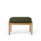 CH290F Hocker von Hans J. Wegner - Geölte Eiche - Bute Storr 3732 Camouflage - Jacobsen Plus