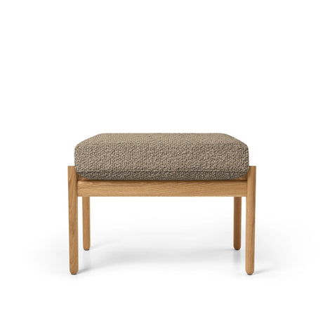 CH290F Hocker von Hans J. Wegner - Geölte Eiche - Bute Storr 8006 natural - Jacobsen Plus