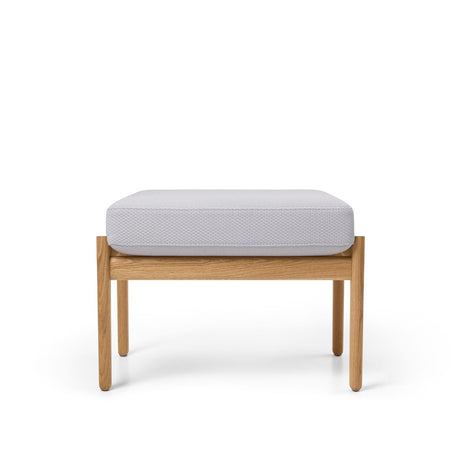 CH290F Hocker von Hans J. Wegner - Geölte Eiche - Serpentine 0118 - Jacobsen Plus