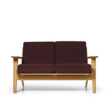 CH292 2 Pers. Sofa von Hans J. Wegner - Geölte Eiche - Vidar 0693 - Jacobsen Plus