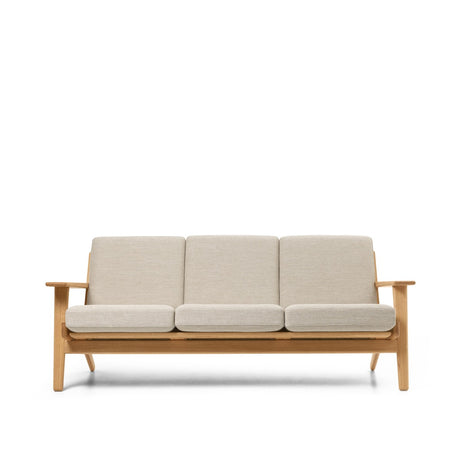 CH293 3 pers. Sofa von Hans J. Wegner - Geölte Eiche - Antoni 813 - Jacobsen Plus