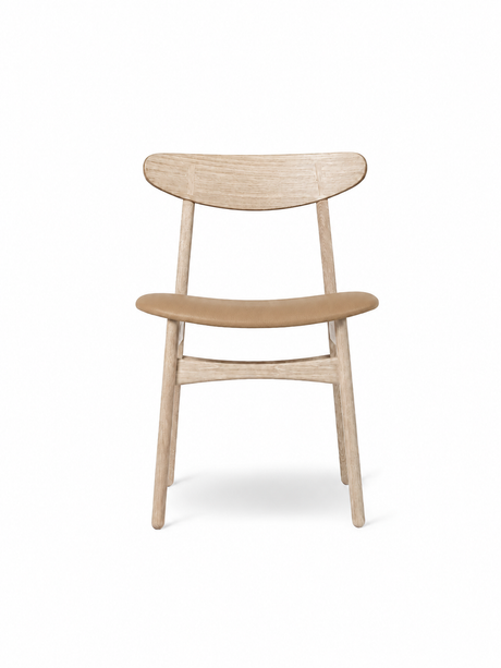 CH30P Esszimmerstuhl, seifenbehandelt Eiche, Thor 325 Leder von Hans J. Wegner - 1 - Jacobsen Plus
