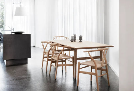 CH327 Esstisch, 190 cm von Carl Hansen & Søn - Eg / Seife - Jacobsen Plus