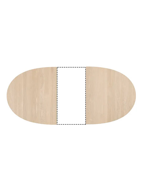 Zusatzplatte für CH338/CH339 Tische von Hans J. Wegner - Buche / Seife - Jacobsen Plus