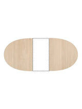 Tillægsplade til CH337 bord af Hans J. Wegner - Bøg / Lak - Jacobsen Plus