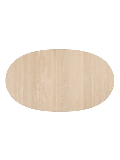 CH338 Esstisch von Carl Hansen & Søn - Buche / Seife / Auszug für 2 Platten inkl. 1 Holzstützbein in Schwarz - Jacobsen Plus