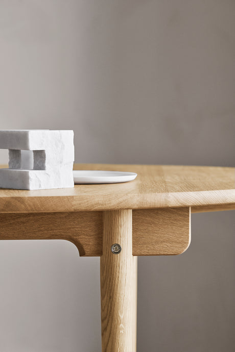 CH339 Esstisch von Carl Hansen & Søn - Buche Seife - Auszug für 2 Platten - Jacobsen Plus