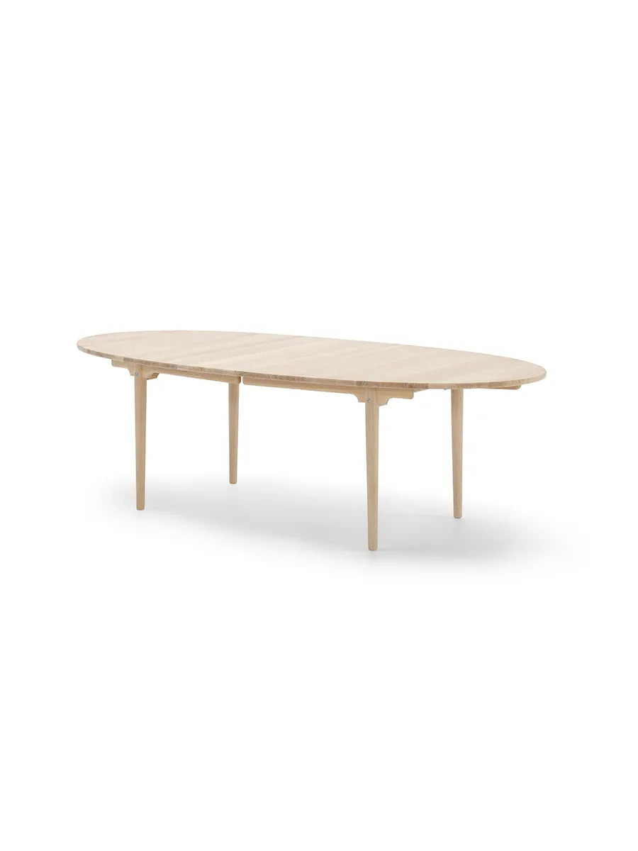 CH339 Spisebord, sæbebehandlet eg fra Carl Hansen - 2 - Jacobsen Plus
