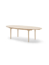 CH339 Spisebord, sæbebehandlet eg fra Carl Hansen - 2 - Jacobsen Plus