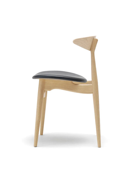 CH33 Stuhl von Hans J. Wegner - Buche / Stofgruppe 1 / Seife - Jacobsen Plus