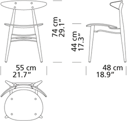 CH33T Stol af Hans J. Wegner - 5 - Jacobsen Plus