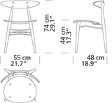 CH33T Stol af Hans J. Wegner - 5 - Jacobsen Plus